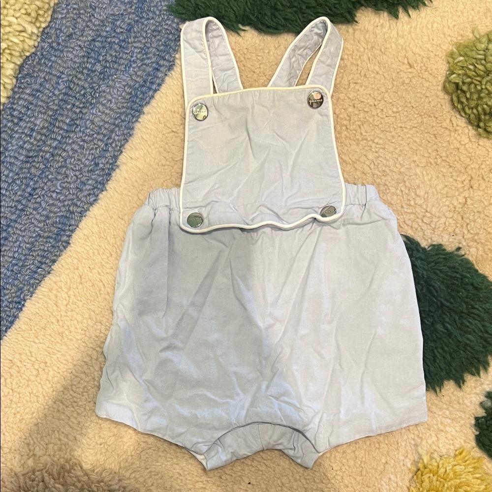 Jacadi Light Blue Kids Overalls